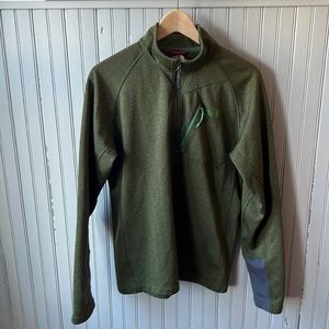 The North Face Men’s Quarter Zip Pullover Jacket Medium